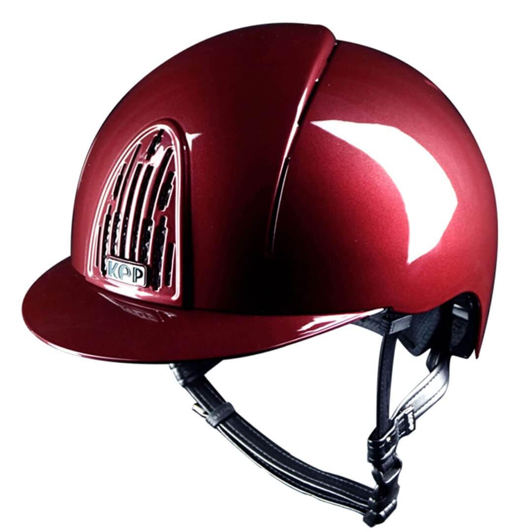 Kask jeździecki KEP Smart PMetal Bordeaux